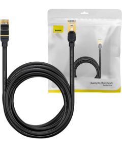Baseus Ethernet RJ45, 10Gbps, 8m network cable (black)