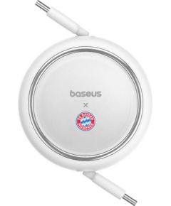 Baseus USB-C to USB-C 100W Charging Cable (White) Bayern Edition