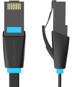 Flat Network Cable UTP CAT6 Vention IBJBN RJ45 Ethernet 1000Mbps 15m Black