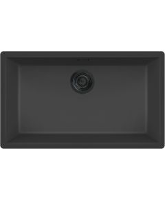 Reginox virtuves izlietne Verona 70, viena bļoda, 756x456 mm, nero black