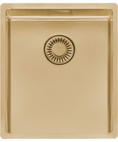 Reginox virtuves izlietne New York Comfort 34x40 (L), viena bļoda, 380x440 mm, gold II