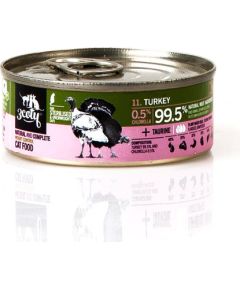 3COTY Turkey with chlorella Sterilised and overweight cats - wet cat food - 80g