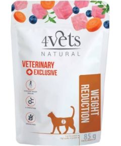 4VETS Natural Weight Reduction - wet cat food - 85g