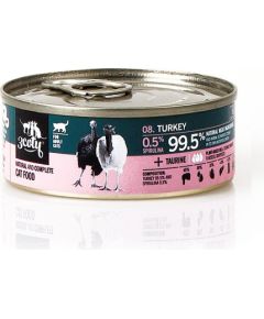 3COTY Turkey with spirulina - wet cat food - 80g