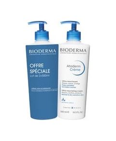 Bioderma Atoderm Ultra-Nourishing Moisturising Cream Duopack 1000ml