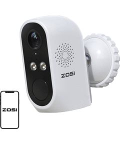 Outdoor IP camera with solar panel ZOSI C1Pro WiFi 3MP IP66