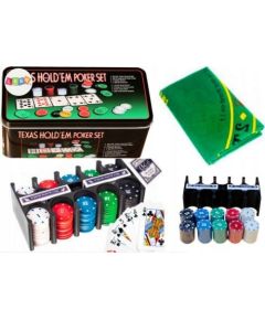 LeanToys Zestaw do gry w Pokera (637873) Galda spēles