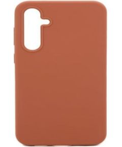 Evelatus Samsung  Galaxy A34 Premium Soft Touch Silicone Case Saddle Brown