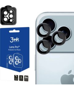 Tempered glass for camera 3mk Lens Pro Apple iPhone 17 Pro/17 Pro Max black