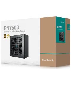Power Supply DEEPCOOL PN750D 750 Watts Efficiency 80 PLUS GOLD PFC Active MTBF 100000 hours R-PN750D-FC0B-EU-V2