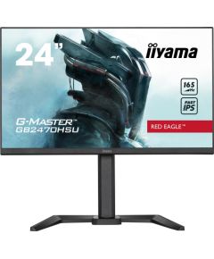 LCD Monitor IIYAMA GB2470HSU-B5 24" Panel IPS 1920x1080 16:9 165Hz Matte 0.8 ms Speakers Pivot Height adjustable Tilt Colour Black GB2470HSU-B5