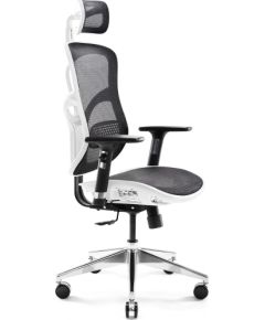 Krzesło biurowe Diablo Chairs V-Basic Biało-czarne