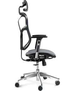 Krzesło biurowe Diablo Chairs V-Basic Czarne Szare