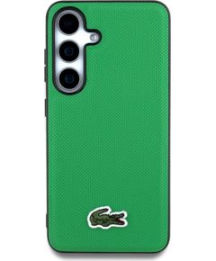 Lacoste Iconic Petit Pique Woven Logo MagSafe Case Aizsargapvalks priekš  Samsung Galaxy S25