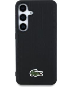 Lacoste Iconic Petit Pique Woven Logo MagSafe Case Aizsargapvalks priekš Samsung Galaxy S25