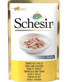 Agras Pet Foods SCHESIR in jelly Tuna with chicken - wet cat food - 85 g