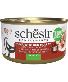 Agras Pet Foods SCHESIR Complements Tuna with red mullet in jelly - wet cat food - 70g
