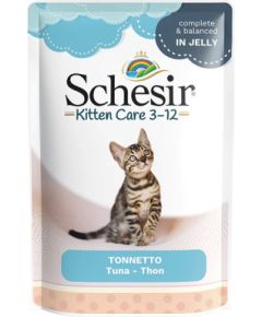 Agras Pet Foods SCHESIR Tuna in jelly - wet food for kittens - 85g