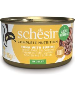 Agras Pet Foods SCHESIR in jelly Tuna with surimi - wet cat food - 85 g