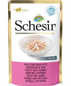 Agras Pet Foods SCHESIR in jelly Chicken with ham - wet cat food - 50 g