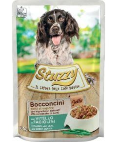 Agras Pet Foods STUZZY Chunks with veal and green beans - wet dog food - 100 g