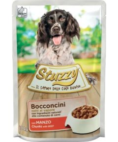 Agras Pet Foods STUZZY Chunks with beef - wet dog food - 100 g