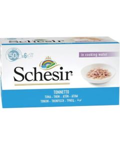 Agras Pet Foods SCHESIR in cooking water Tuna - wet cat food - 6 x 50 g