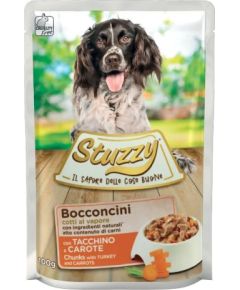 Agras Pet Foods STUZZY Chunks with turkey and carrots - wet dog food - 100 g