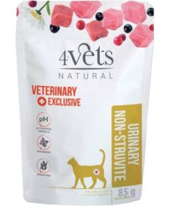 4VETS Natural Urinary Non-struvite - wet cat food - 85g