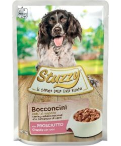 Agras Pet Foods STUZZY Chunks with ham - wet dog food - 100 g