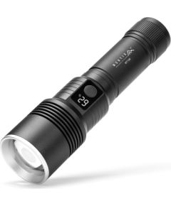 Montis Taktyczna ręczna latarka akumulatorowa LED MT159 Black Hand flashlight
