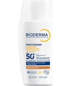 Bioderma Photoderm Xdefense Ultra-Fluid SPF 50+ - Ultrafluidní ochrana proti negativním vnějším vlivům, slunci a znečištění 40 ml Shade 02 0ml