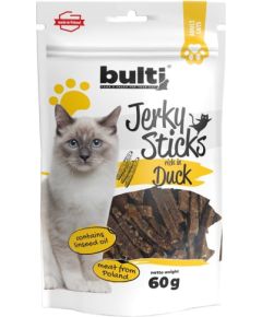 BULTI Jerky Sticks bogate w kaczkę przysmak dla kota 60g