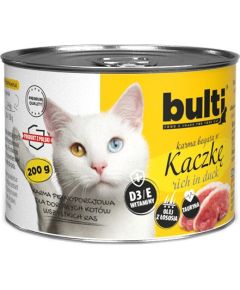 BULTI Rich in duck - wet cat food - 200g