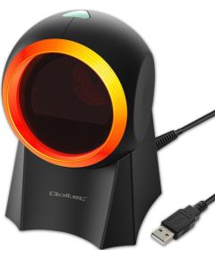Qoltec 50857 Wired desktop barcode scanner 1D | 2D