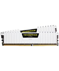 Corsair Vengeance LPX white DIMM Kit 16GB, DDR4-3200, CL16-18-18-36 (CMK16GX4M2B3200C16W)