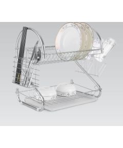 Dish drying rack 38 cm MR-1025-38 silver Maestro