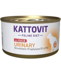 KATTOVIT Feline Diet Urinary Veal - wet cat food - 85g