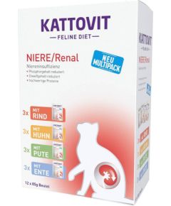 KATTOVIT Feline Diet Niere/Renal - wet cat food - 12 x 85g
