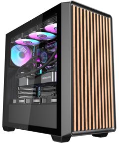 Darkflash DS900WD computer case (black) + 4 fans