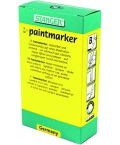 STANGER PAINTMARKER black, 2-4 mm, 10 pcs 219011