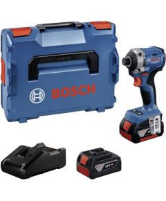 Triecienskrūvgriezis Bosch GDR 18V-215 Professional; 18 V; 2x4,0 Ah akum.
