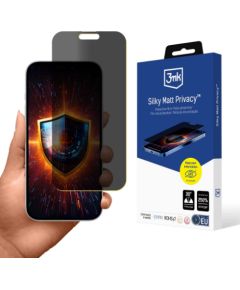 3MK Silky Matt Privacy Protective Film Aizsargplēvīte ekrānam priekš Apple iPhone 17 Pro Max