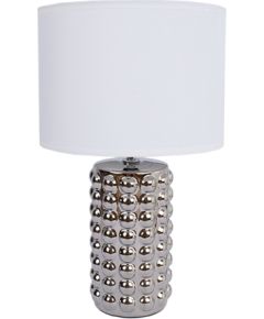Galda lampa DUNIK H39cm, sudraba