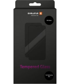Evelatus Samsung  Galaxy S21 2.5D Full Cover Japan Glue Glass Anti-Static