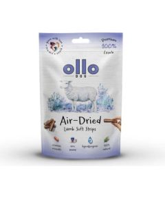OLLO Air-Dried Lamb strips - dog treat - 80g