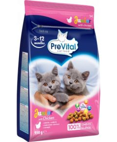 PREVITAL Junior Chicken - dry cat food - 950g