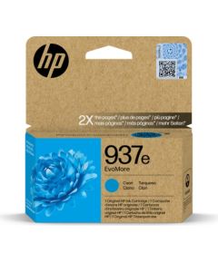HP 937e EvoMore (4S6W6NE) Ink Cartridge, Cyan