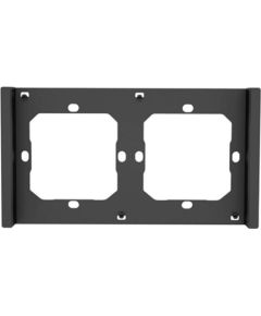 Frame for switch M5 80 double 2-fold SONOFF M5-2C-80-F (graphite/black)