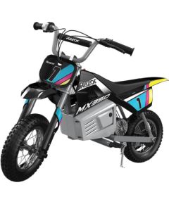 Razor MX350 elektriski darbināms motocikls, ar uzlīmēm, melns